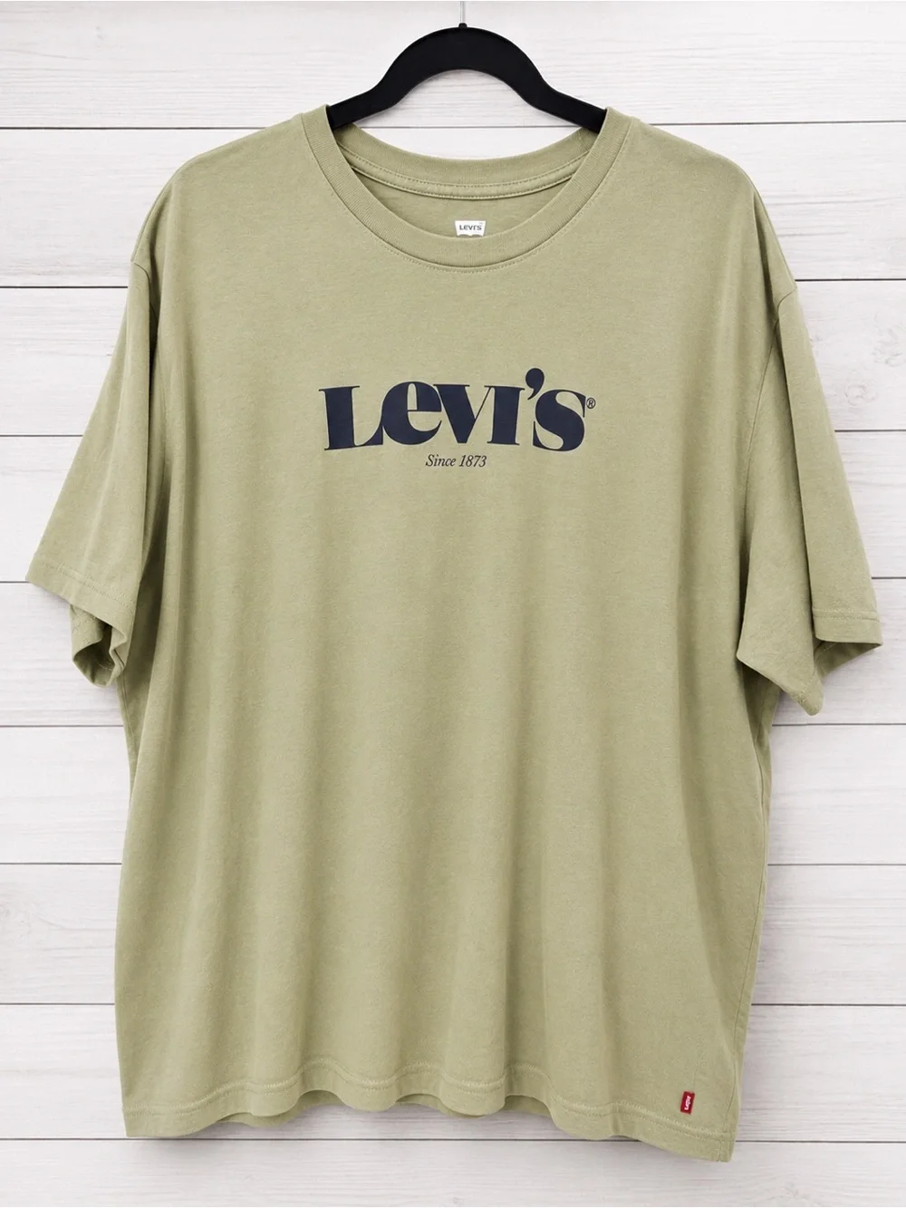 Levi's Olive Green Logo Short Sleeve Tee